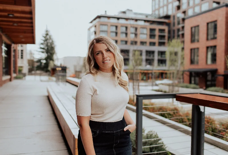 All Day Every Day Denim Skirt in Black