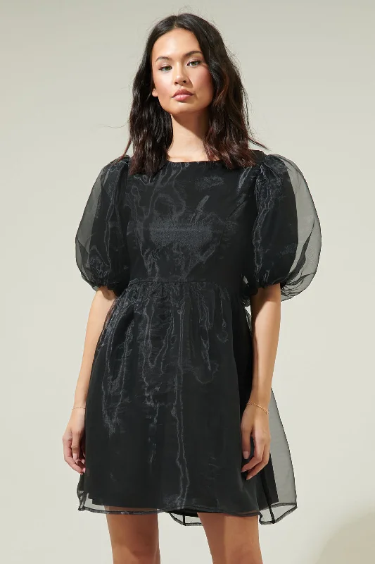 Borza Organza Mini Dress