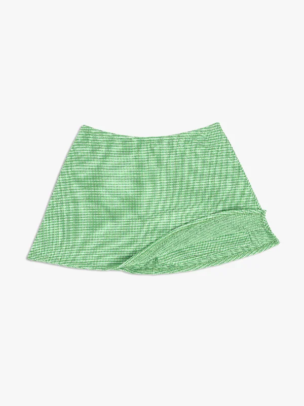 Darcy Skort - Pesto Gingham