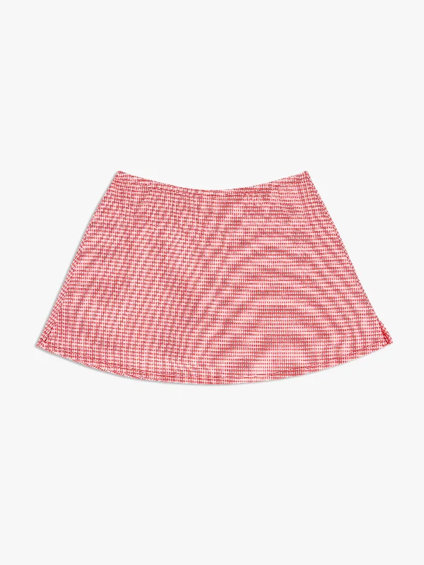 Darcy Skort - Pomodoro Gingham