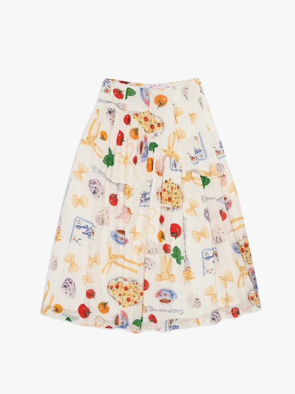 Maeve Midi Skirt - Buon Appetito Ivory