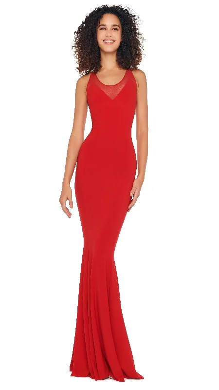 RACER FISHTAIL GOWN