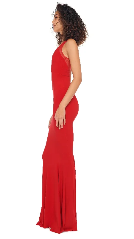 RACER FISHTAIL GOWN