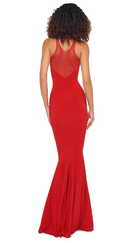 RACER FISHTAIL GOWN