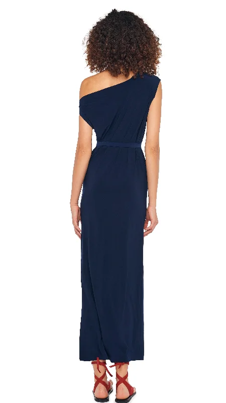 DROP SHOULDER GOWN