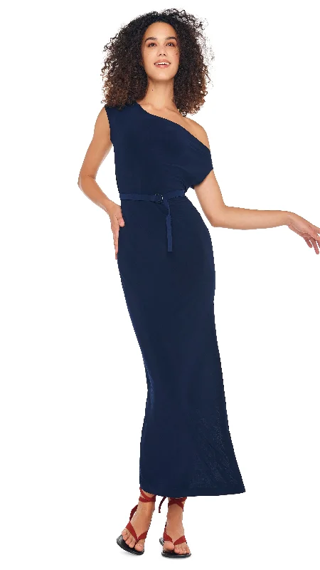 DROP SHOULDER GOWN