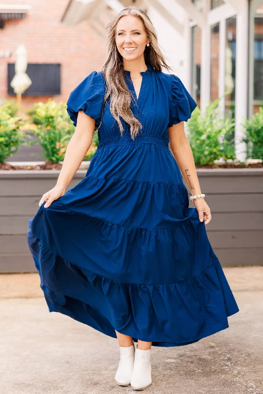 Everything I Love Dress, Navy