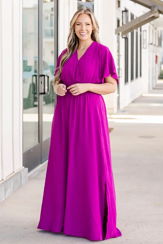 Feeling Good Maxi Dress, Magenta