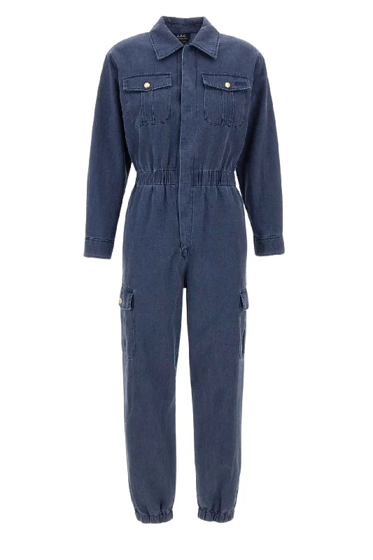 A.P.C. Danica Jumpsuit - Blue