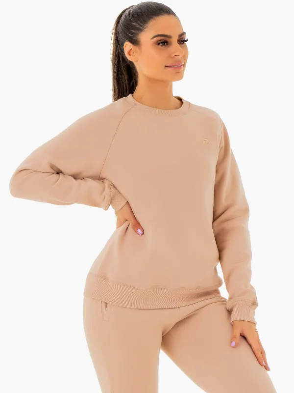 Adapt Boyfriend Sweater - Nude