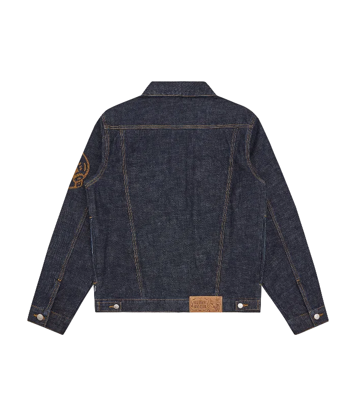 ASTRO SELVEDGE DENIM JACKET - INDIGO