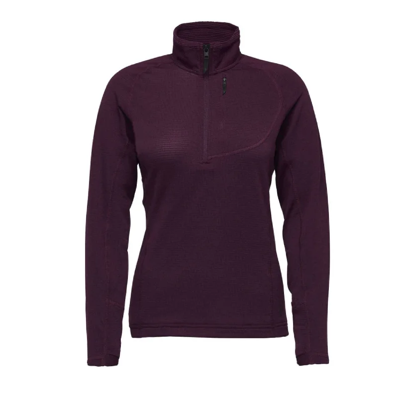 Black Diamond Coefficient LT Quarter Zip Pullover - Womens