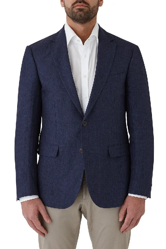 Cambridge - Hawthorn Jacket - Navy Linen