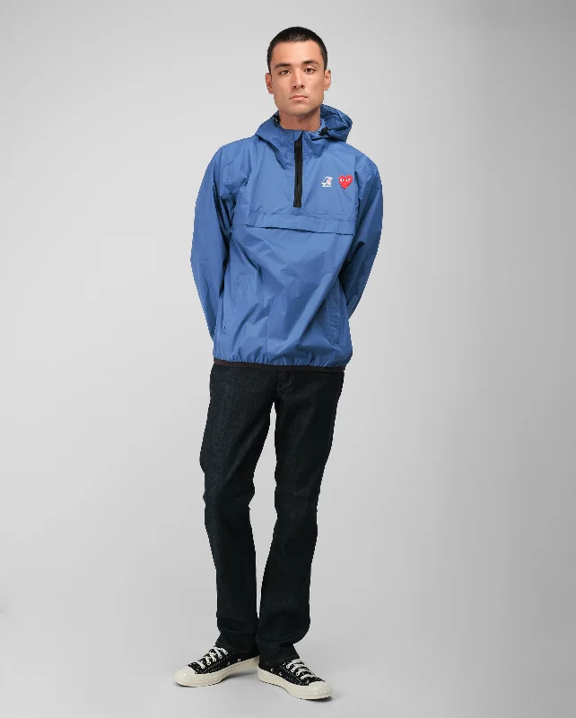 J502 K-WAY JACKET HALF ZIP / BLUE