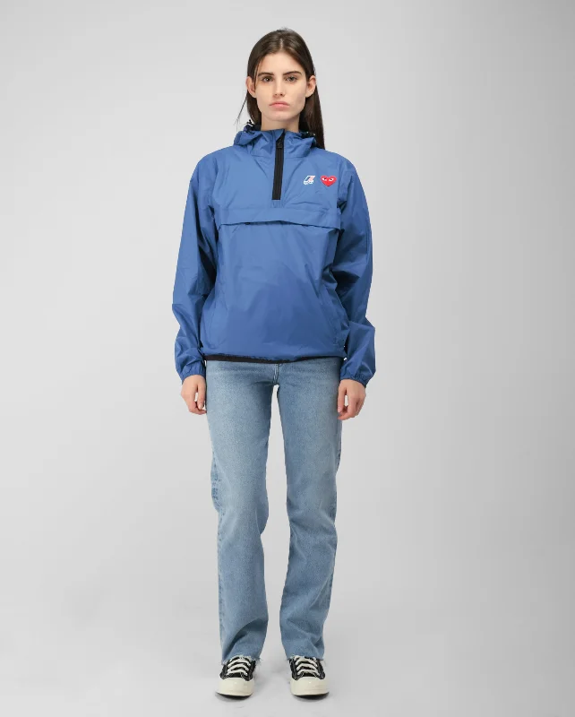 J502 K-WAY JACKET HALF ZIP / BLUE