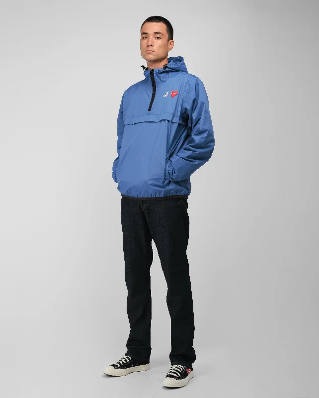 J502 K-WAY JACKET HALF ZIP / BLUE