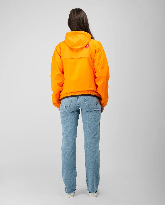 J502 K-WAY JACKET HALF ZIP / ORANGE