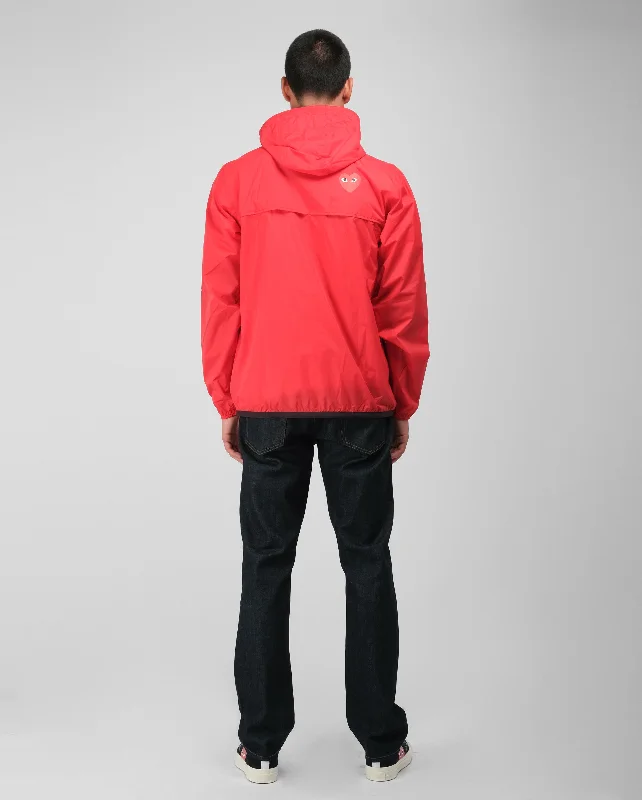 J501 K-WAY HOODIE / RED