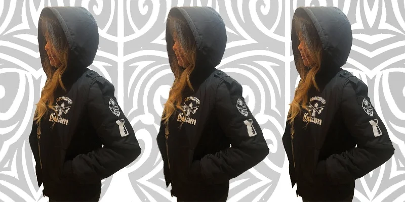 Chamorro Elements Hooded Bomber Jackets