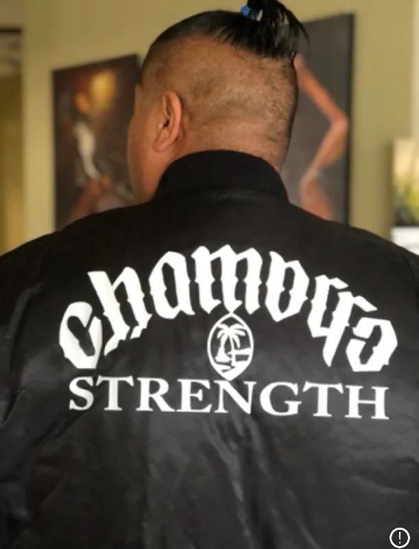 Chamorro Strength Bomber Mens Jacket sale