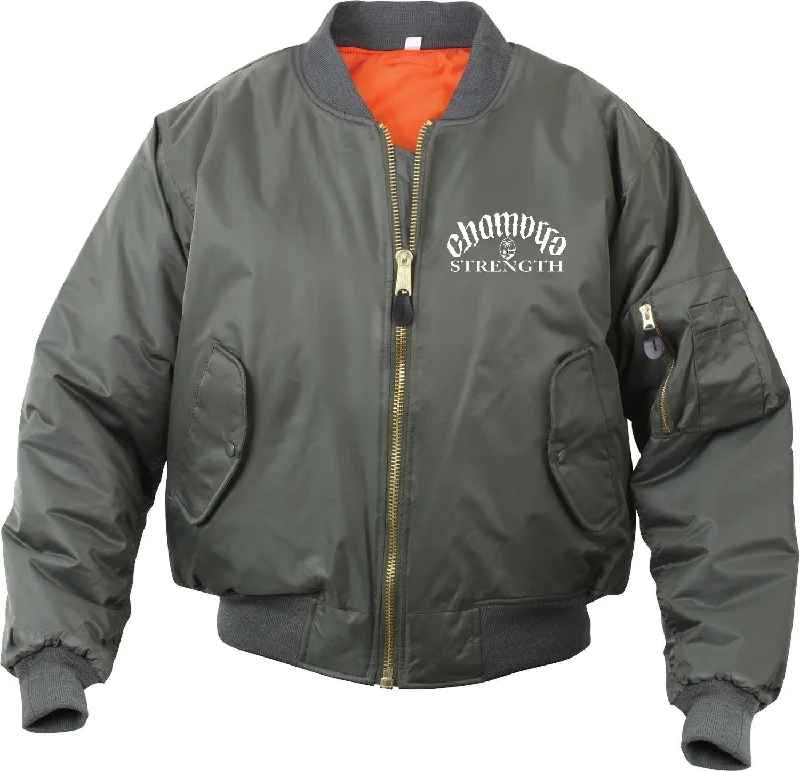 Chamorro Strength Bomber Mens Jacket sale