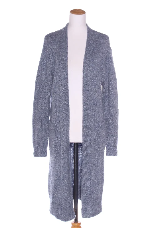 COMMONERS - Mohair + merino blend long cardi! 10-12