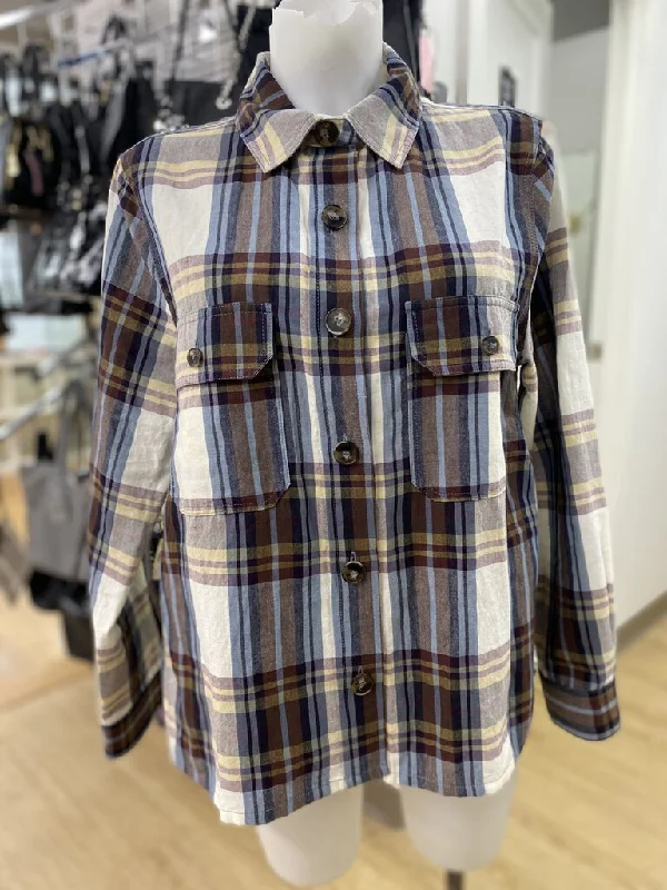 Comptoir Des Cotonniers plaid jacket L