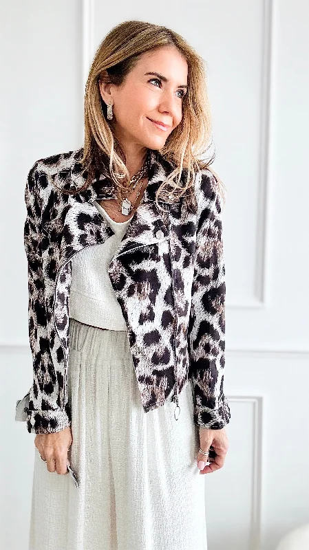 Wild Print Jacket