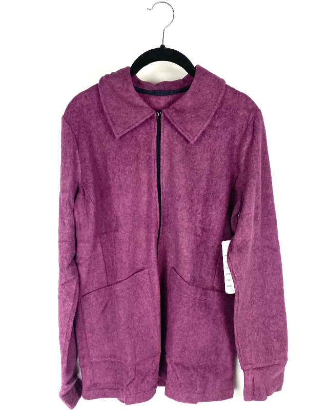 Heathered Purple Jacket - Small