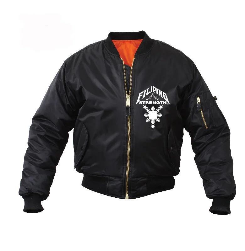 Filipino Strength Bomber Mens Jacket