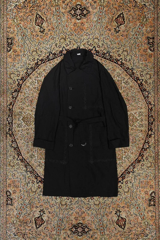 Wound Coat ""Falls"" (Black)