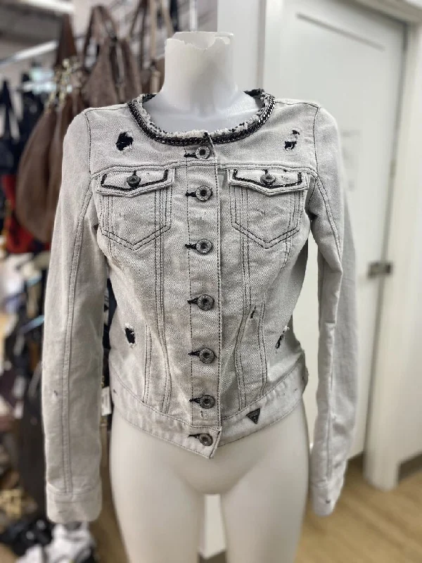 Guess Chain denim jacket M