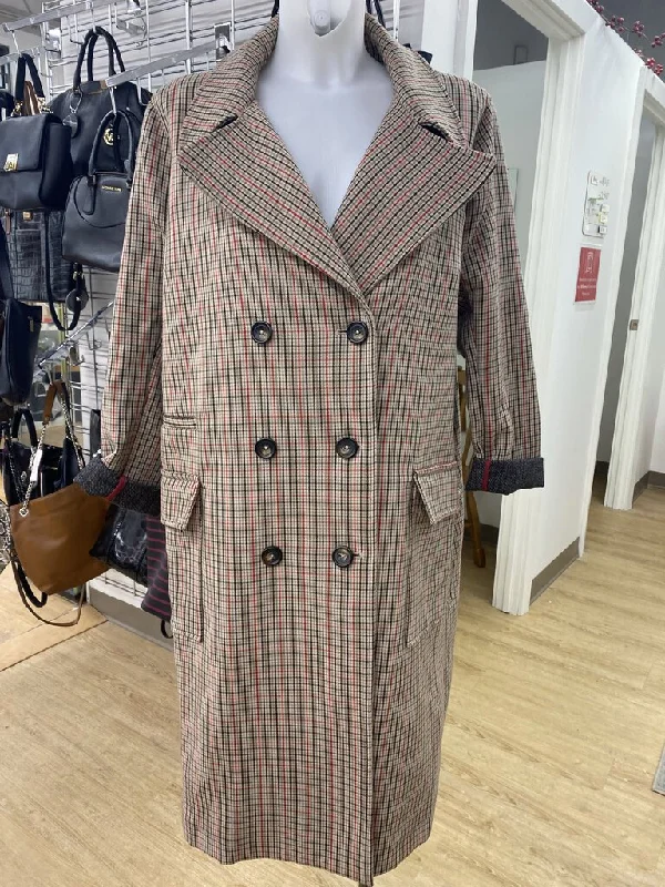 H&M plaid coat 16