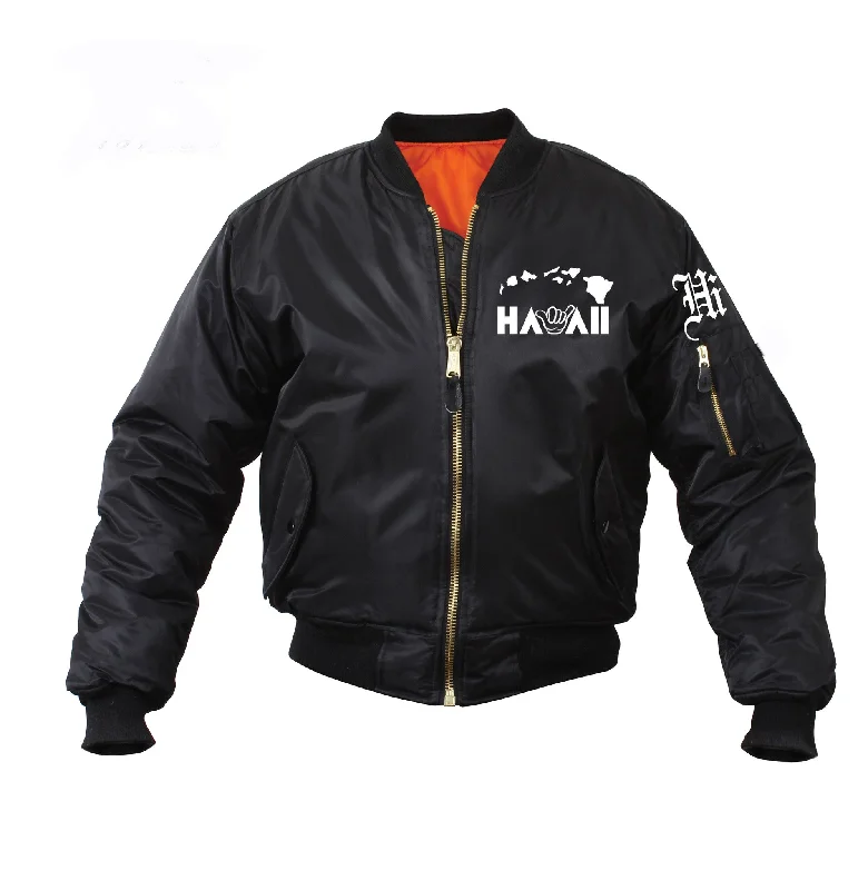 Hawaii Shaka HI Bomber Mens Jacket