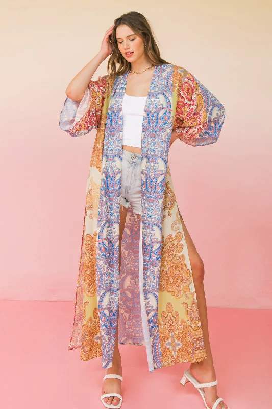 COASTAL LIVING MAXI KIMONO