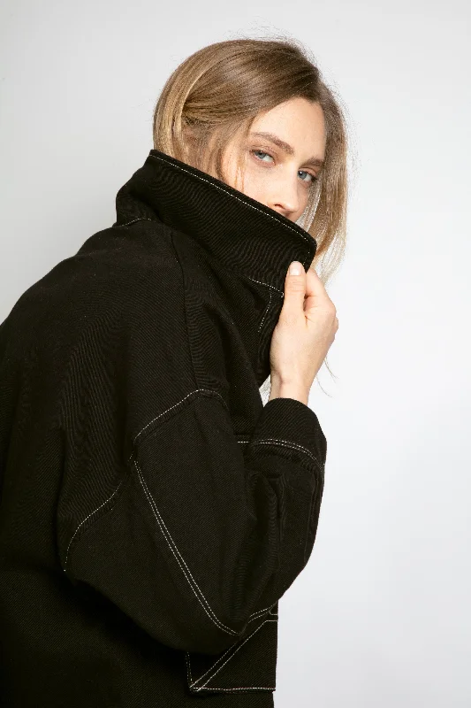 Black Oversized Jacket