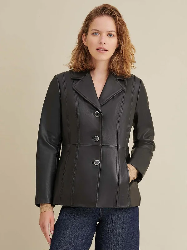 Jill Thinsulate Leather Blazer