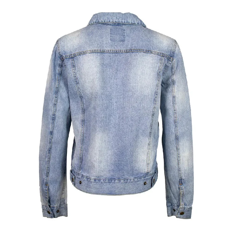 ""Ladies Hooey Classic Denim Jacket"" Light Wash