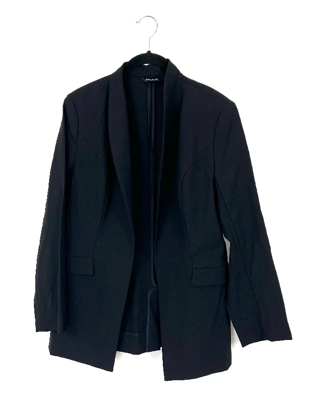 Classic Black Blazer - Size 4/6 and 14/16