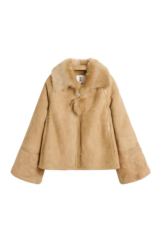 Odellies Reversible Shearling Jacket