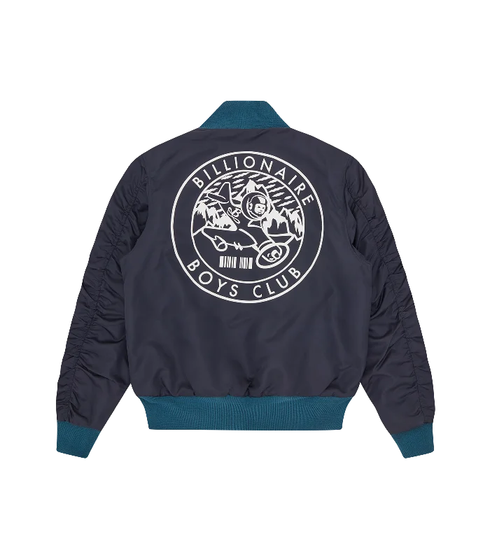 OUTERBANKS BOMBER JACKET - NAVY