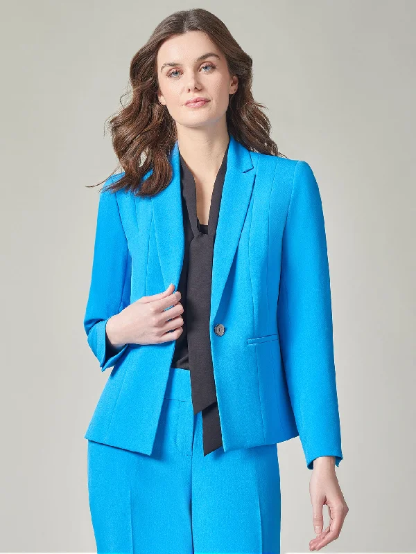 Plus Holly Jacket, Iconic Stretch Crepe