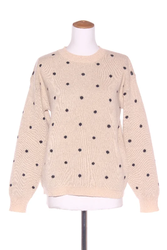 (BN) Polka dot knit jumpe - Beiger! 14