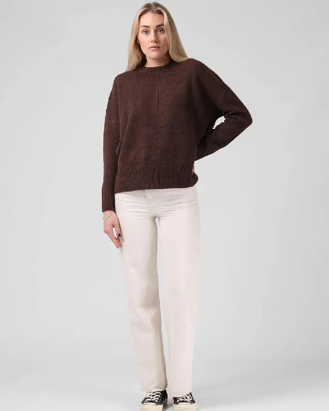 RPM MFG CO. - Wool + mohair Billie knit - Chocolate! 8-12