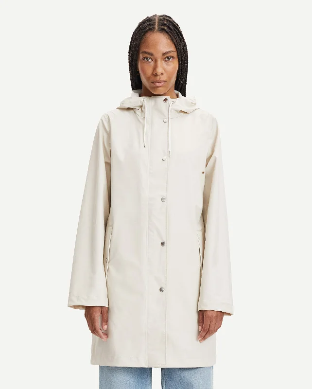 STALA RAIN JACKET 7357 / WARM WHITE