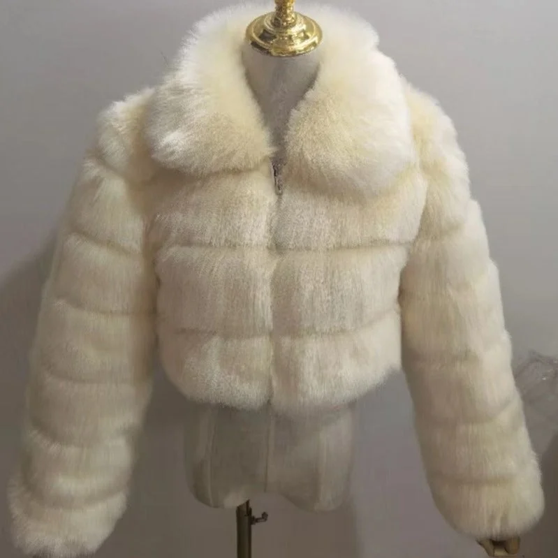 Wholesale women's winter faux fur coats （CL8259)