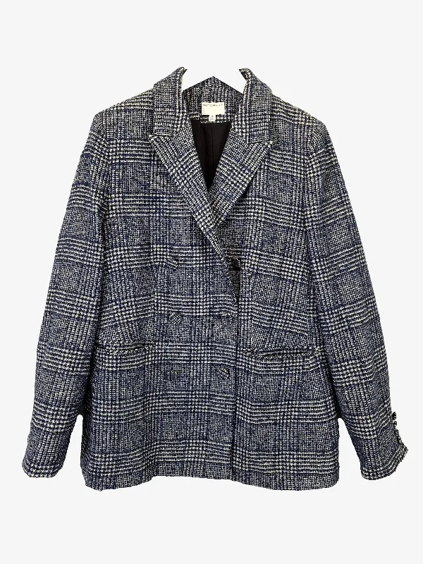 Witchery Classic Tweed Office Blazer Size 16