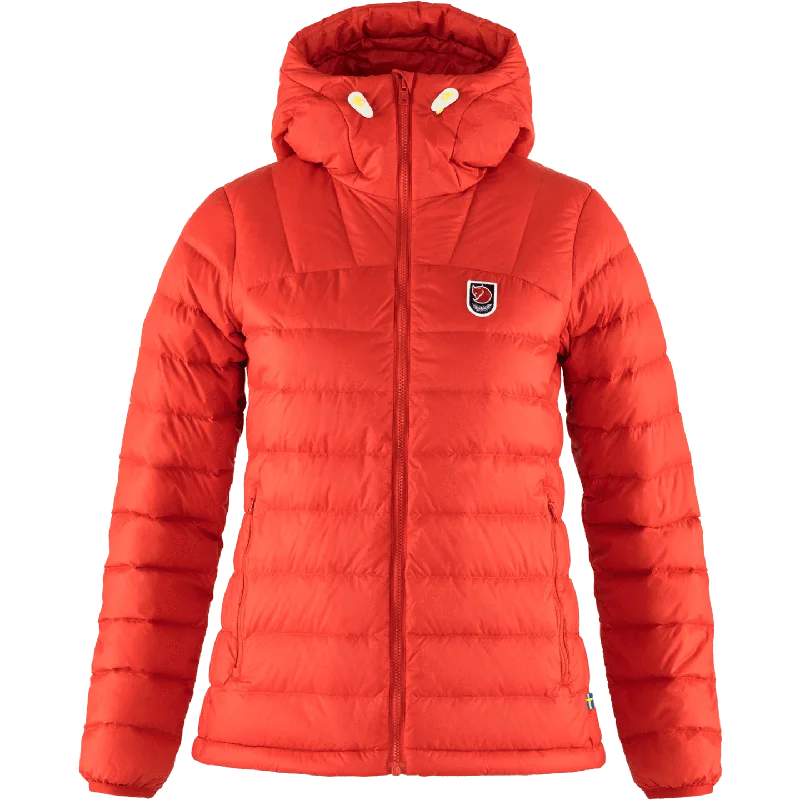 Womens Expedition Pack Down Hoodie - True Red